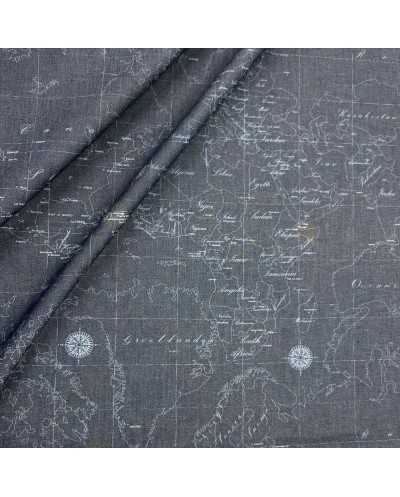 Tessuto Jeans Mondo Chambry...