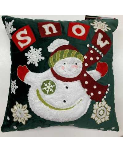 Cuscino Velluto Natale...