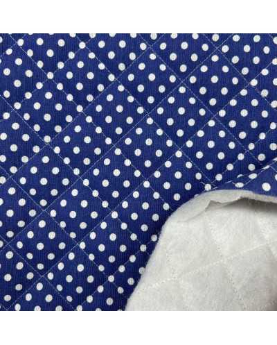 Tessuto Trapunto Bluette...
