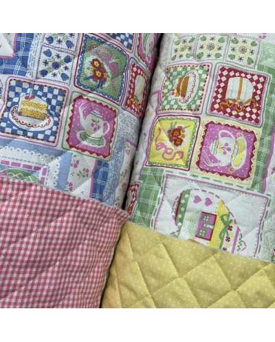 Tessuto Trapunto Tea Time...