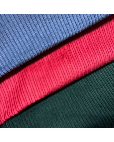 Tessuto Velluto Cotone...