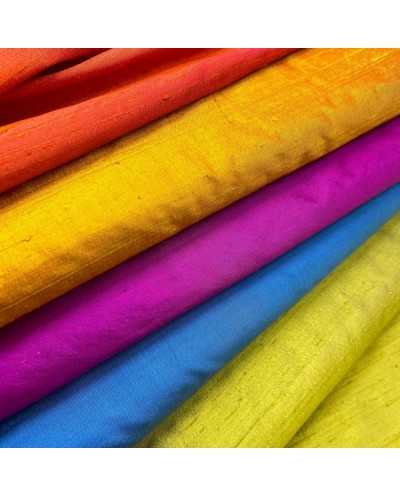 Tessuto Shantung Pura Seta...