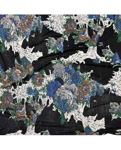 Tessuto Tulle Elastico...