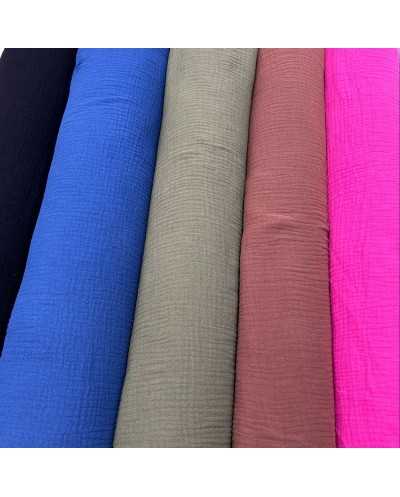 Tessuto Mussola Doppia...