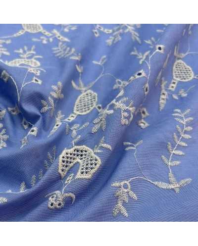 Tessuto Sangallo Popeline...