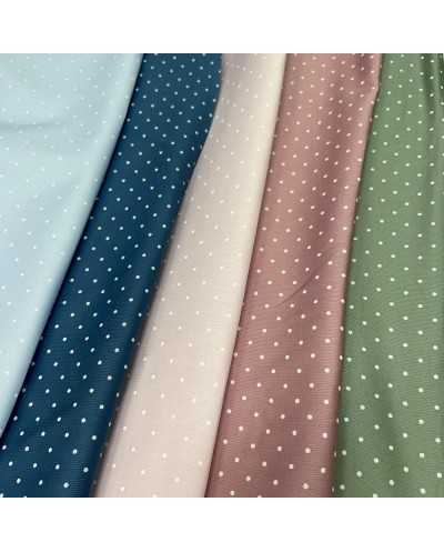 Tessuto Millerighe Puntini...