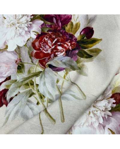 Tessuto Panama R Bouquet...