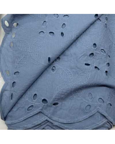 Tessuto Sangallo Ricamato...