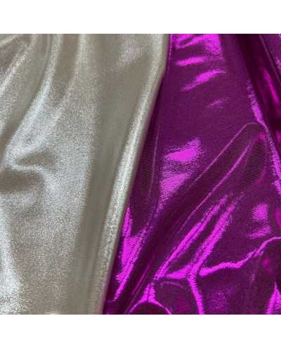 Tessuto Lycra Metallizzata...