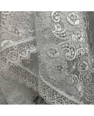 Tessuto Tenda Pizzo Lucido...