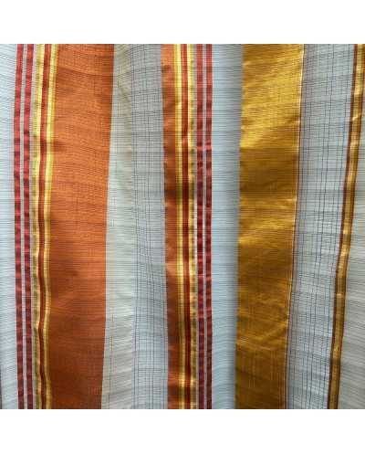 Tessuto Tenda Organza Righe...