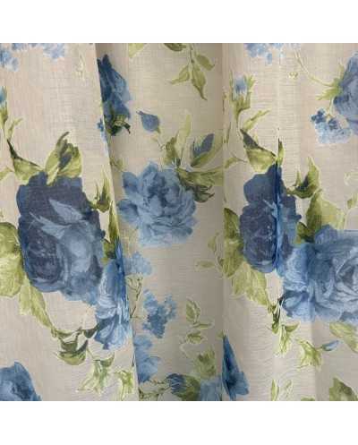 Tessuto Tenda Fiore Grande...