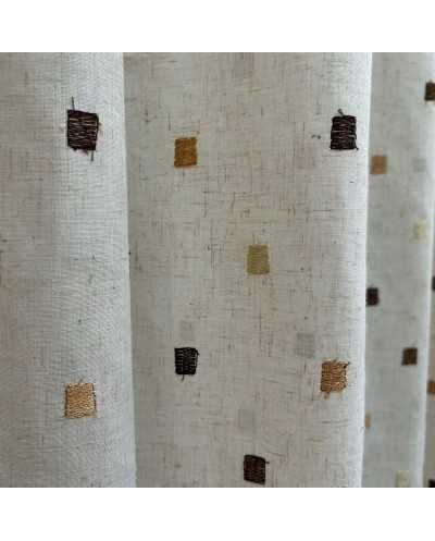Tessuto Tenda Misto Lino...