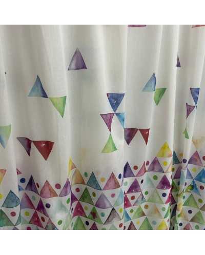 Tessuto Tenda Triangoli...