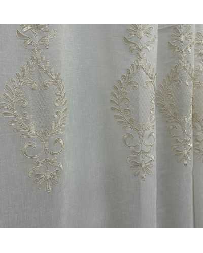 Tessuto Tenda Ricamata...