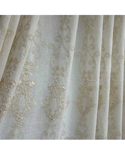 Tessuto Tenda Ricamata...