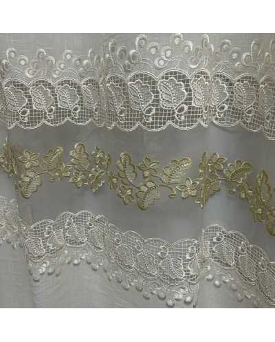 Tessuto Tenda Balza Organza...