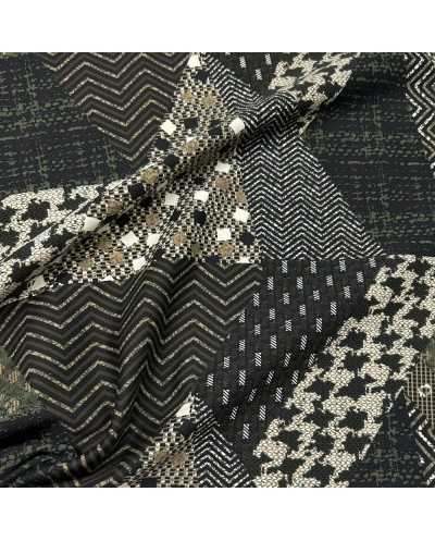 Tessuto Jersey Punto Roma...