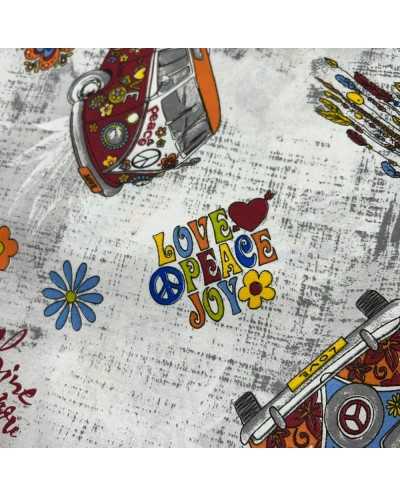 Tessuto Percalle Stampato...