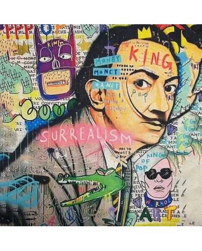 Pannello Velluto Pop Dalì...