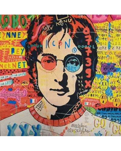 Pannello Velluto Pop Lennon...