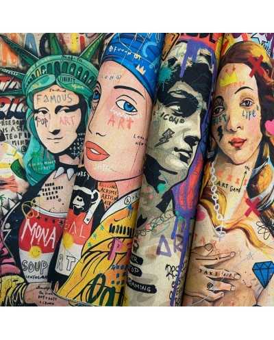 Pannello Velluto Pop Art...