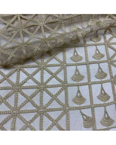 Tessuto Tendina 60 Nappine...