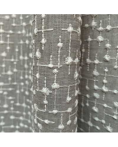 Tessuto Tenda Ricamata...