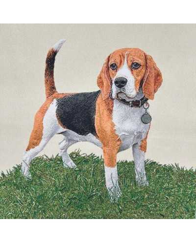 Pannello Suede Cane Beagle...