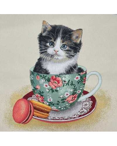 Pannello Suede Gatto Nella...