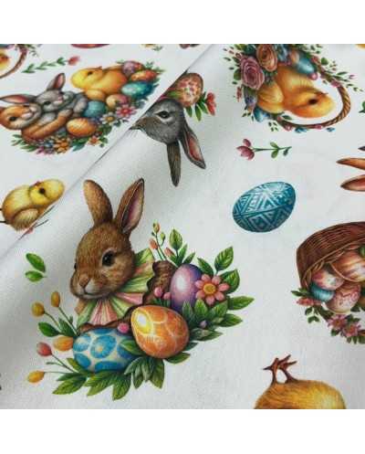 Tessuto Panama Animaletti...