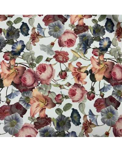 Tessuto Panama Flores 50 Cm
