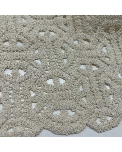 Tessuto Macramè Cotone...