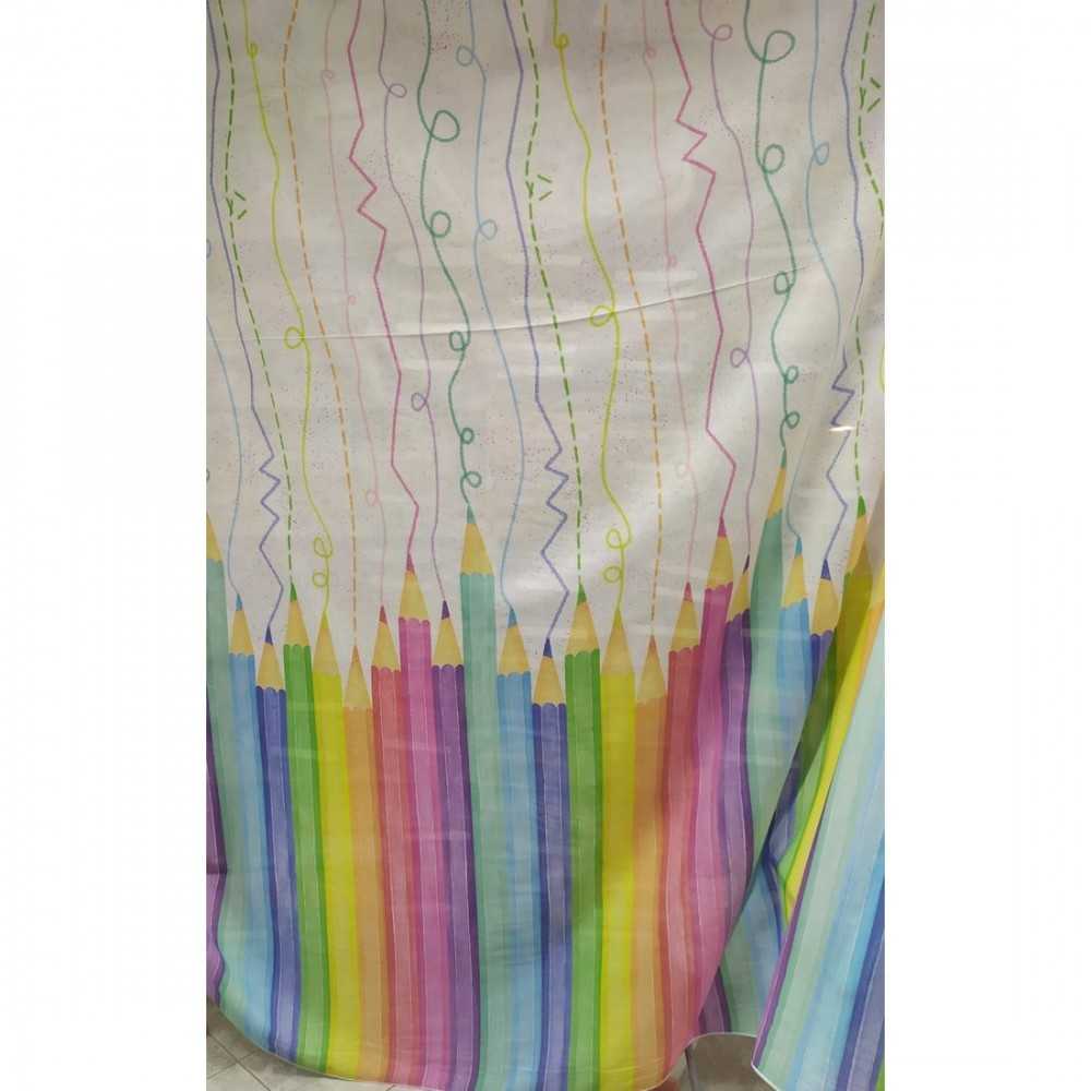 50 CM TESSUTO TENDA MATITE COLORATE H 310 CM