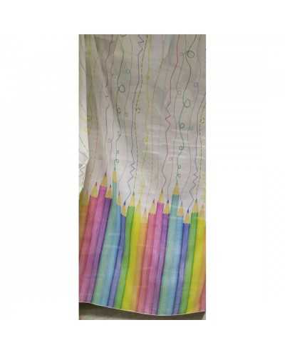 50 CM TESSUTO TENDA MATITE COLORATE H 310 CM